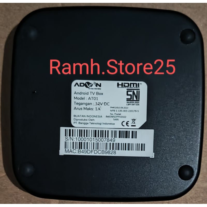 Jual STB AX810/AT01 SMART TV BOX ANDROID TV BOX AX810/AT01 XL HOME ...