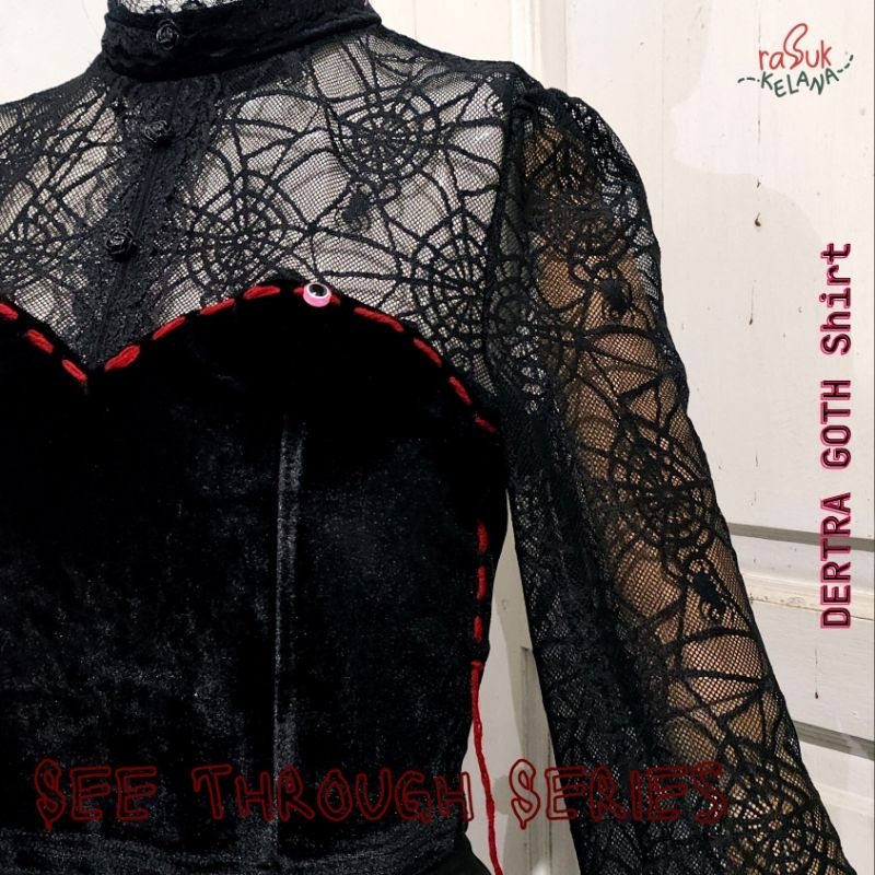 Jual Rasuk Kelana - DERTRA GOTH Shirt | Shopee Indonesia