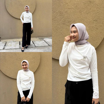 Girlfashionstory Sr April Atasan Blouse Lengan Panjang