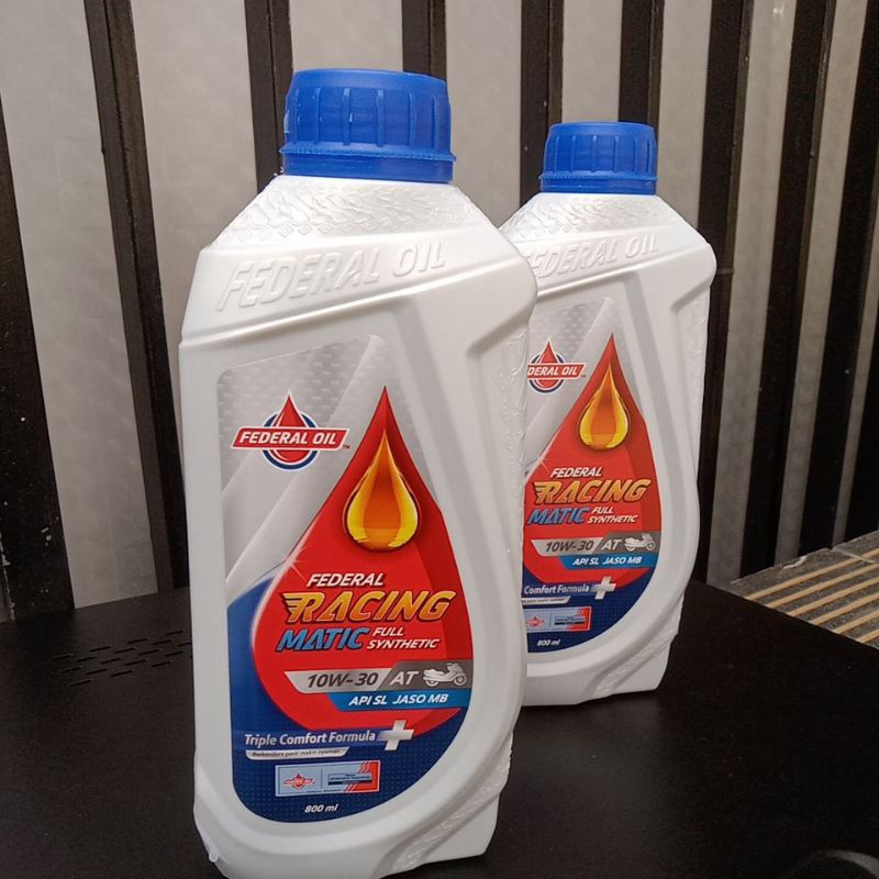 Jual Federal Racing matic 800 ml SAE 10w-30 ORIGINAL | Shopee Indonesia