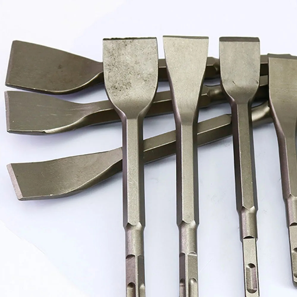 Jual Mata Bor Beton Bobok Panjang SDS Plus Point Flat Chisel 40mm/50mm ...