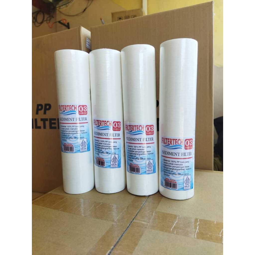 Jual PROMO LAUNCHING 4 PCS Cartridge Filter Air Kotor Sumur Air Galon ...