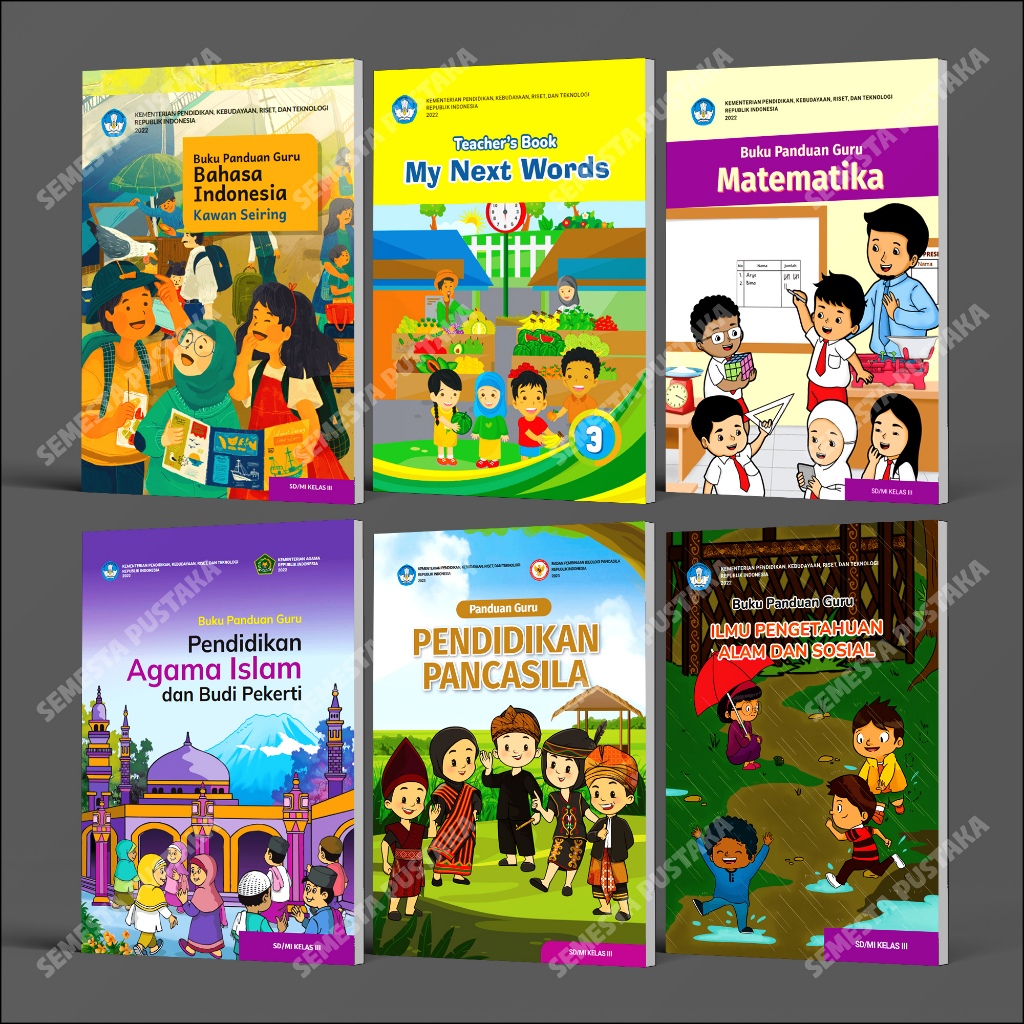 Jual Buku Guru Kelas 3 SD Kurikulum Merdeka Revisi Terbaru | Shopee ...