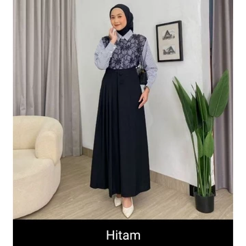 Kulot Pleats Celana Wanita Bawahan Casual Daily Rok CELLIE KULOT 2026