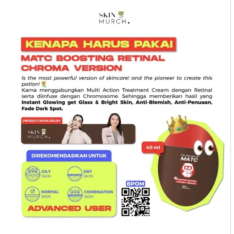 Jual SKINMURCH Matc Boosting Retinal Chroma Version The Universe ...