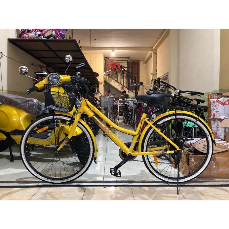 Jual SEPEDA KERANJANG MINI 26 PACIFIC RAVELLA ULTRA 7 SPEED | Shopee ...