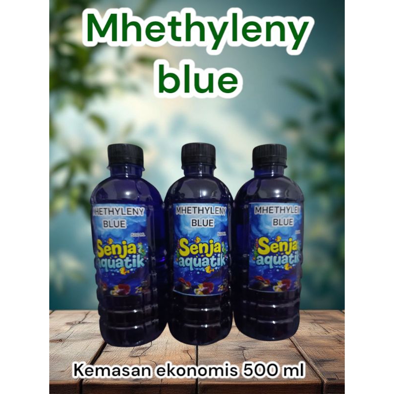 Jual Methyline blue 500 ML obat biru parasit virus jamur bakteri pada ...