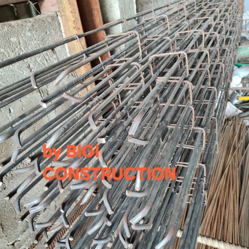 Jual tiang besi 8 full sni toleransi 0.2 ukuran 8x12 8x15beton begel ...