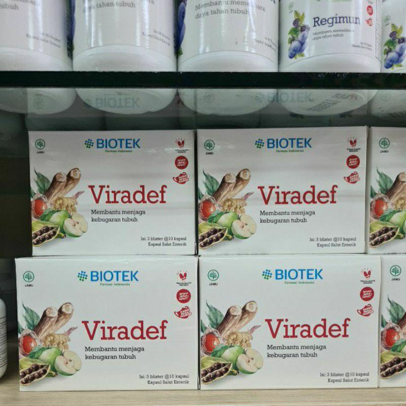 Jual Biotek Viradef isi 30 capsul | Shopee Indonesia