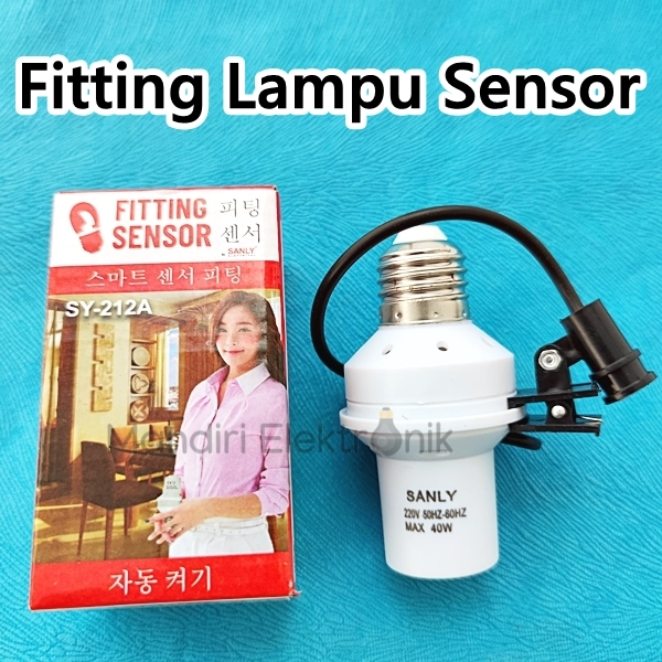 Jual Fitting Sensor Lampu Otomatis Cahaya Siang Dan Malam Fukuta