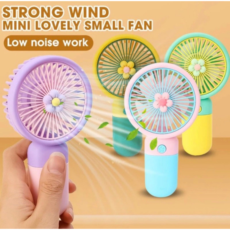 Jual (JEEA) Kipas Angin Mini Portable LED Display Mini Fan Wind ...
