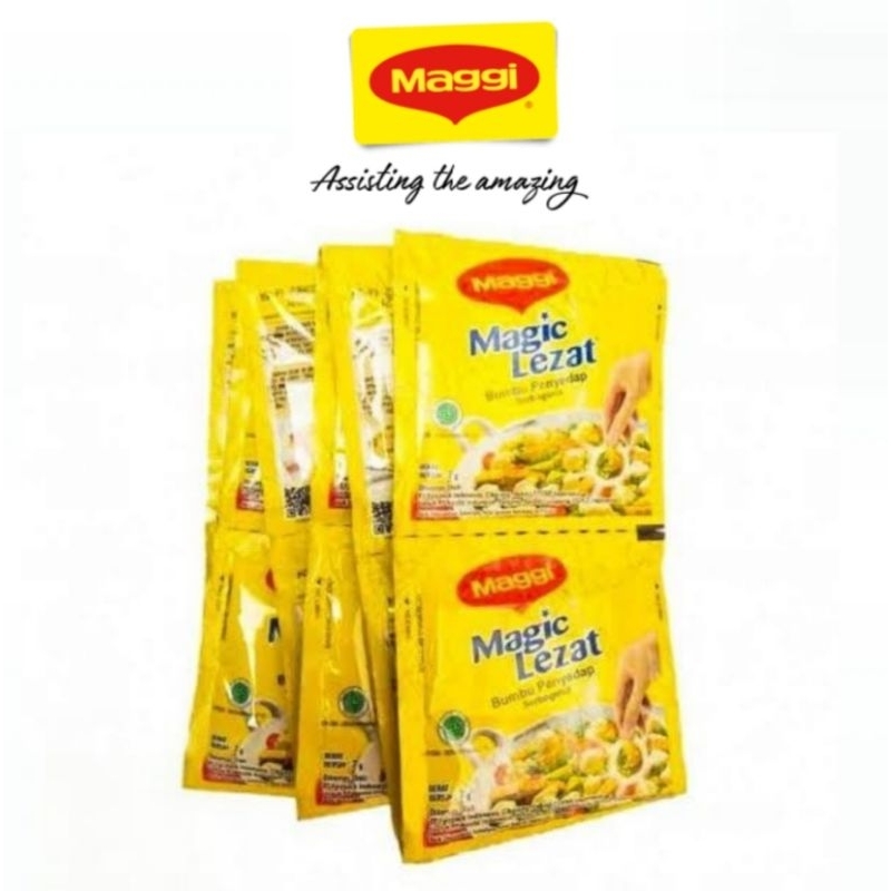 Jual MAGGI MAGIC LEZAT RENTENG ORIGINAL 7gr isi 12 SACHET | Shopee ...