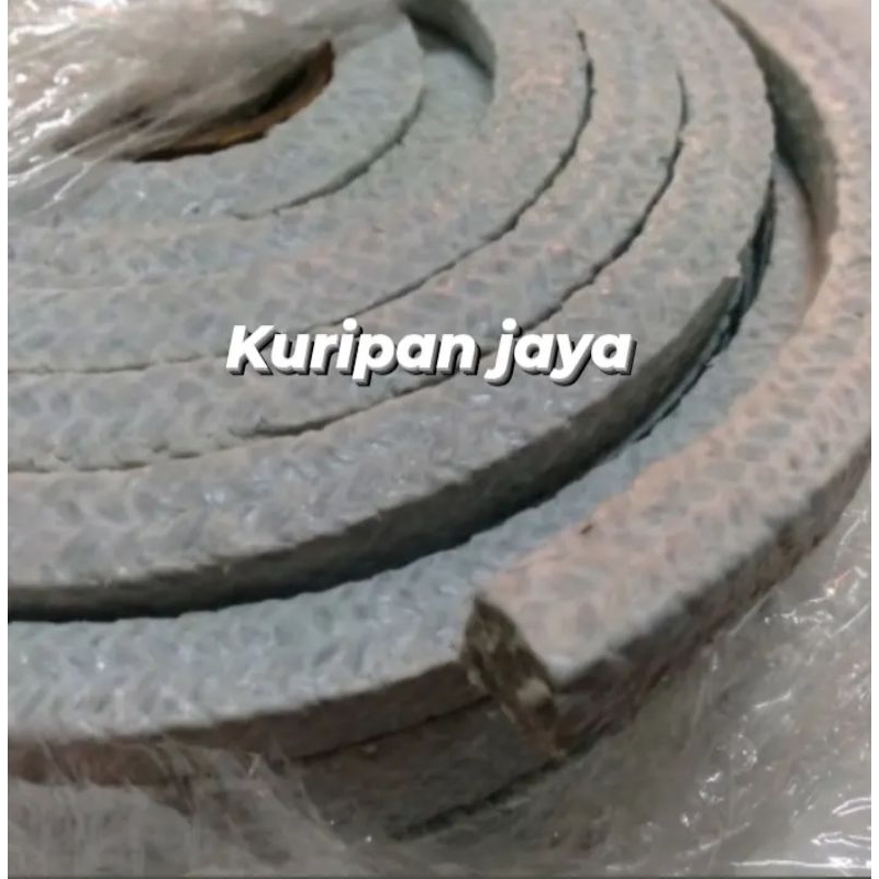 Jual Gland Packing Asbestos PTFE Ukuran 3/4inch x 1Roll/ Gland Packing ...