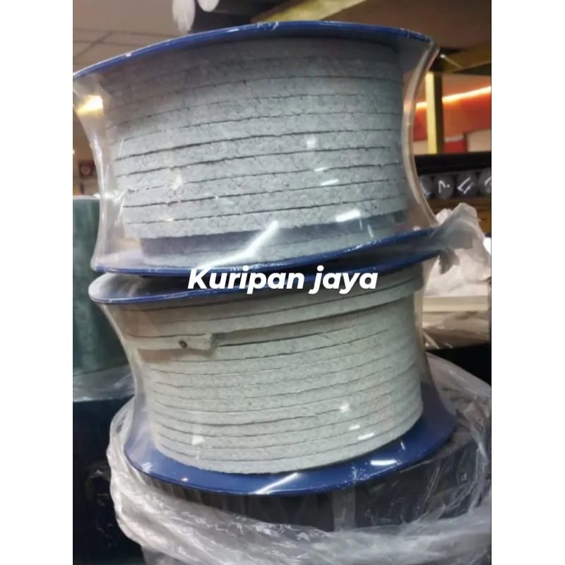Jual Gland Packing Asbestos PTFE Ukuran 5/8inch x 1Roll / Gland Packing ...