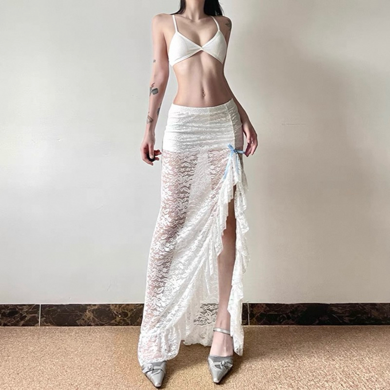 Jual [ COYOTE ] Louvre Maxi Skort | Coquette Skirt | Rok Coquette | Rok ...