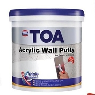 Jual TOA ACRYLIC WALL PUTTY / PLAMUR TEMBOK 4 KG | Shopee Indonesia