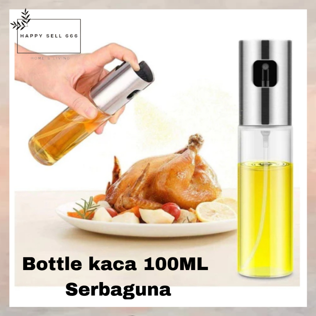 Jual HPSELL Botol Semprot Minyak Oil Spray Bottle 100ML Botol Serbaguna ...