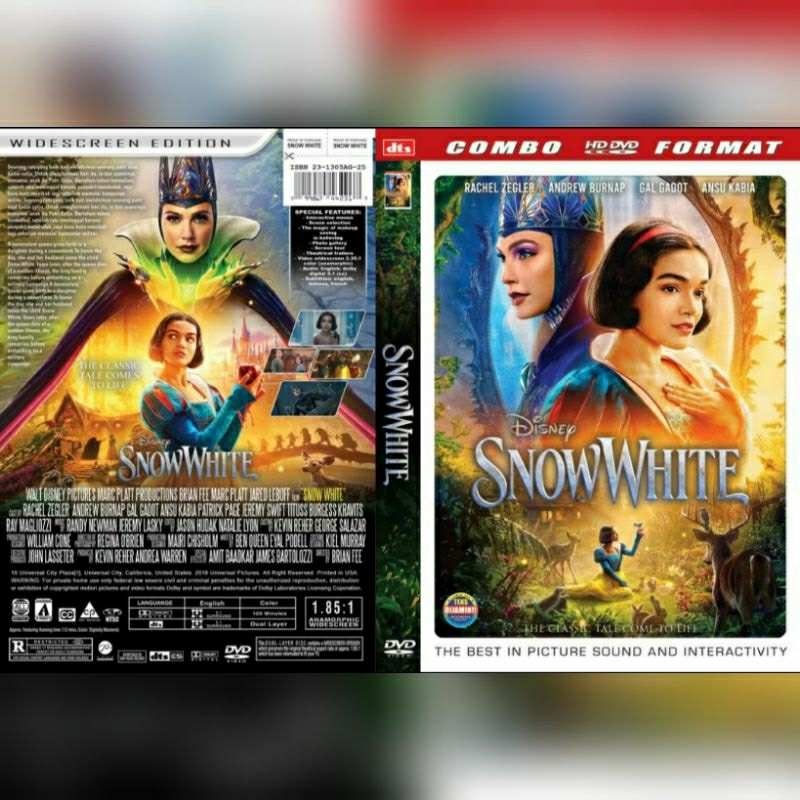 Jual DVD Snow White 2025(Gal Gadot) | Shopee Indonesia