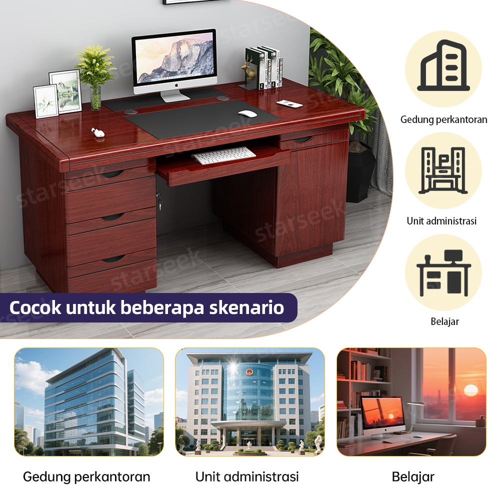 Jual Meja Tunggal Modern/Meja Komputer Desktop/Meja Kerja/Meja Bos ...
