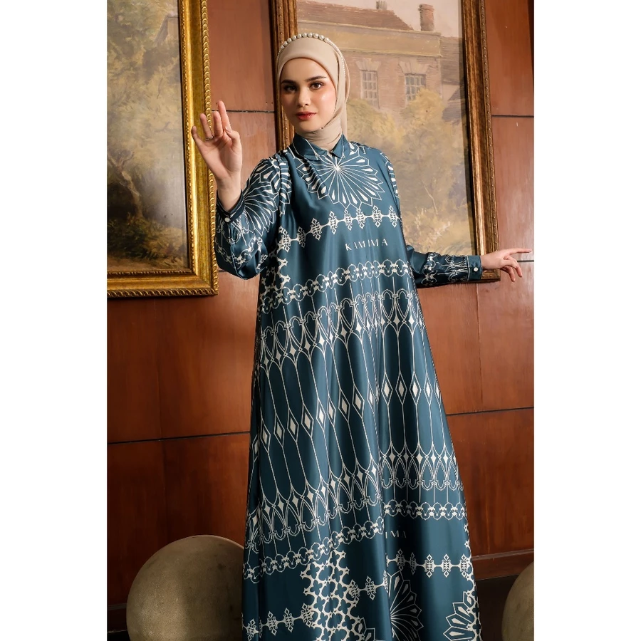 Bianca Dress in Navy