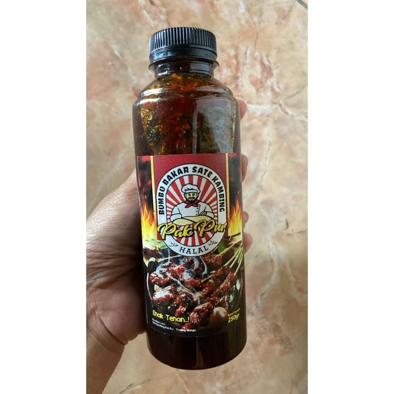 Jual Bumbu Sate Asli Pak Pur Tawangmangu 250ml | Shopee Indonesia