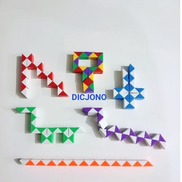 Jual Mainan Edukasi DIY Snake cube Mini | Shopee Indonesia