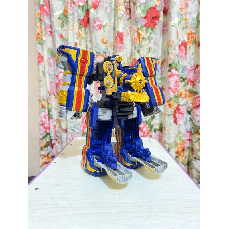 Power Rangers Mystic Force Solar Streak 6 Megazord Factory 2006 Incomplete