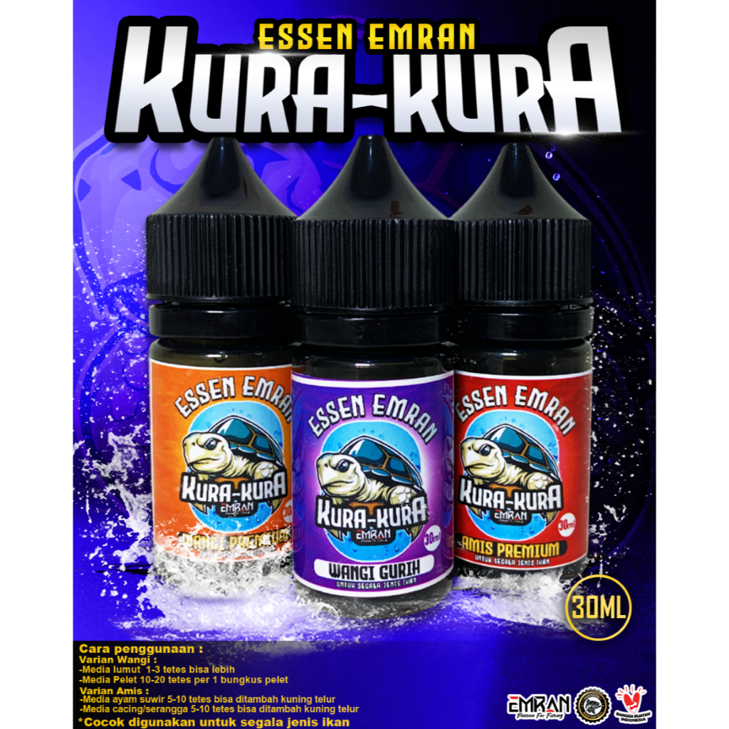 Jual Essen Emran Kura-Kura Best Seller Untuk Segala Jenis Ikan Nila ...