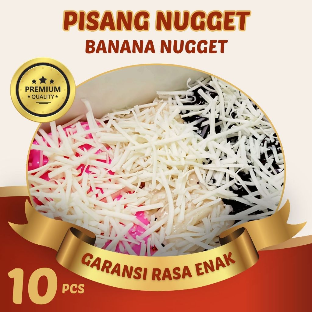 Jual ALVAFOOD PISANG NUGGET FROZEN FOOD ISI 10 PCS BANANA NUGET GARANSI ...