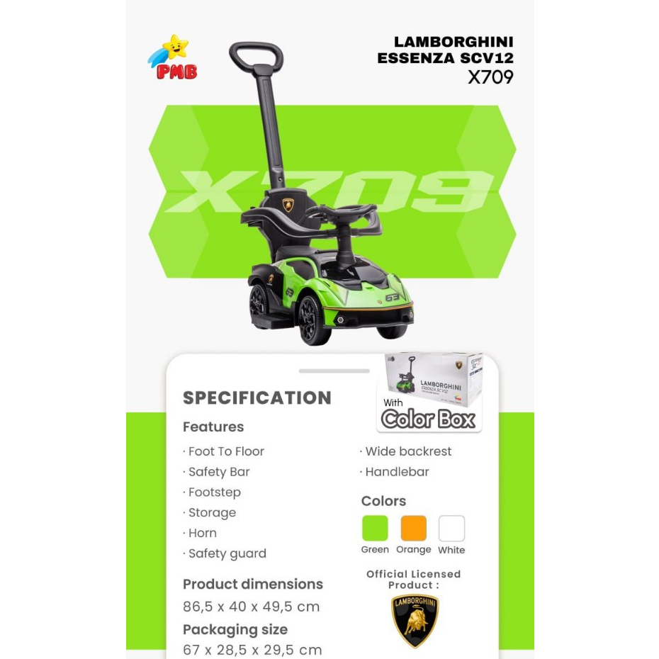 Jual TOLO CAR PMB LAMBORGHINI ESSENZA SC V12 FTF (X709) | Shopee Indonesia