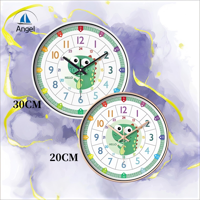 Jual Jam Dinding warna Diameter 20cm 30cm Jam dinding minimalis Jam ...