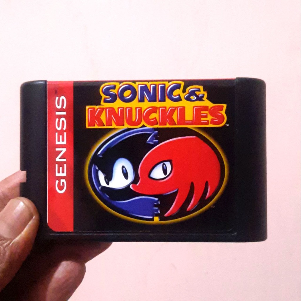 Jual Sonic And Knuckles Kaset Sega MD 16 Bit Petualangan Genesis Mega ...