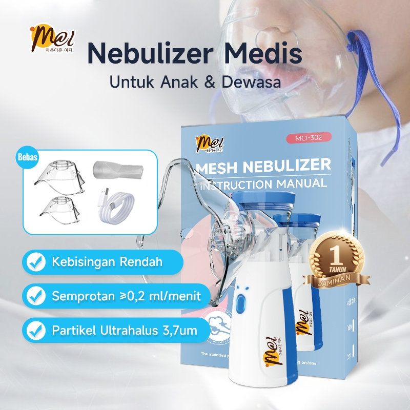 Jual Nebulizer Anak & Dewasa Portabel / Alat Uap Inhalasi Praktis ...