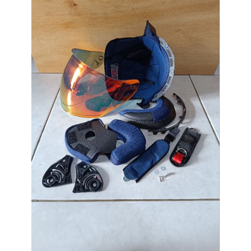 Jual Paket Kaca Helm + Busa Spon Helm INK Centro | Shopee Indonesia