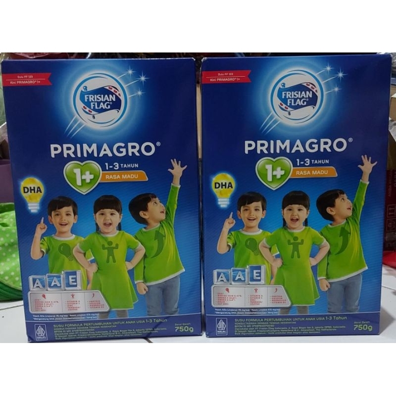 Jual Frisian Flag Primagro 1+ rasa Madu 750g | Shopee Indonesia