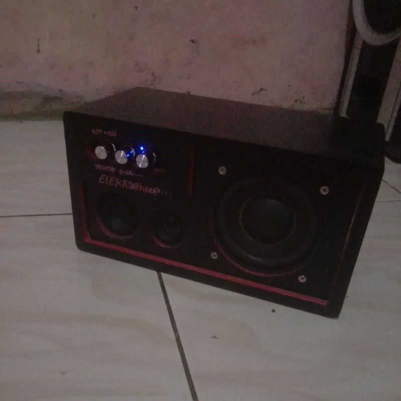 Jual box music bluetot rakitan bahan box mdf tebal 6mm sudah rapih ...