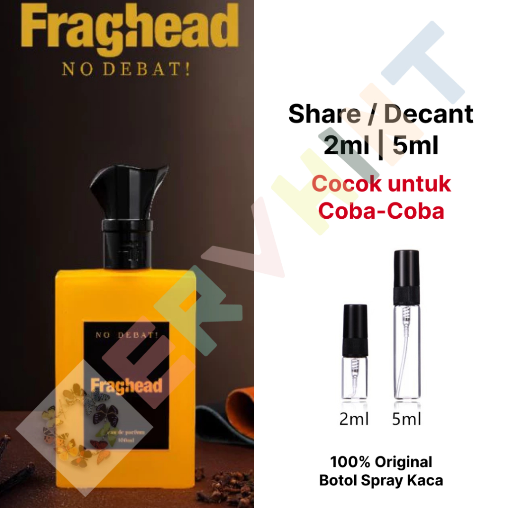 Jual [Decant Parfum] FRAGHEAD - No Debat! EDP (Eau de Parfum) | Leather ...