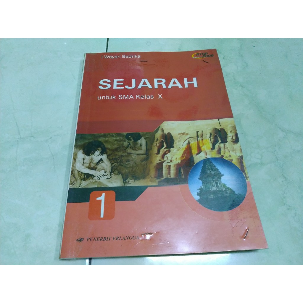 Jual Buku Sejarah SMA Kelas X 1 Erlangga - I Wayan Badrika | Shopee ...