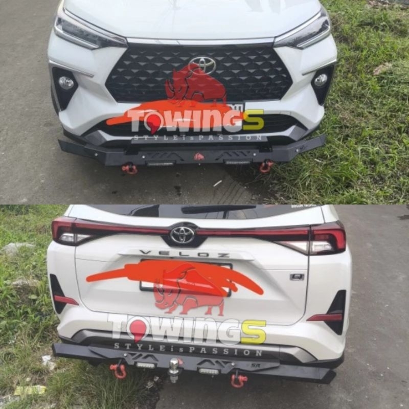 Jual Pelindung Bemper Toyota Veloz 2022 2023 / Towing Defender Veloz ...