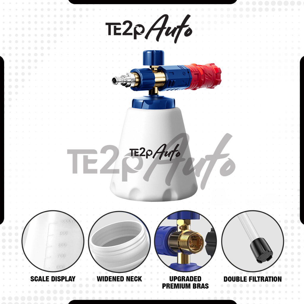 Jual Te2p Auto Foam Lance 4.0 Kapasitas 1 Liter FREE EXTRA MESH ...