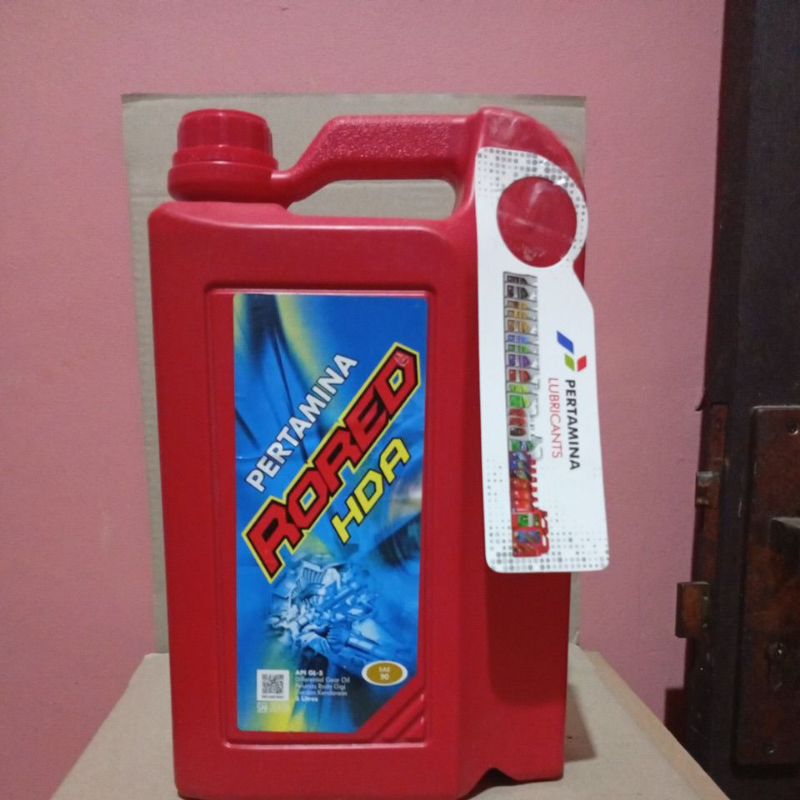 Jual PERTAMINA RORED HDA SAE 90 5liter | Shopee Indonesia