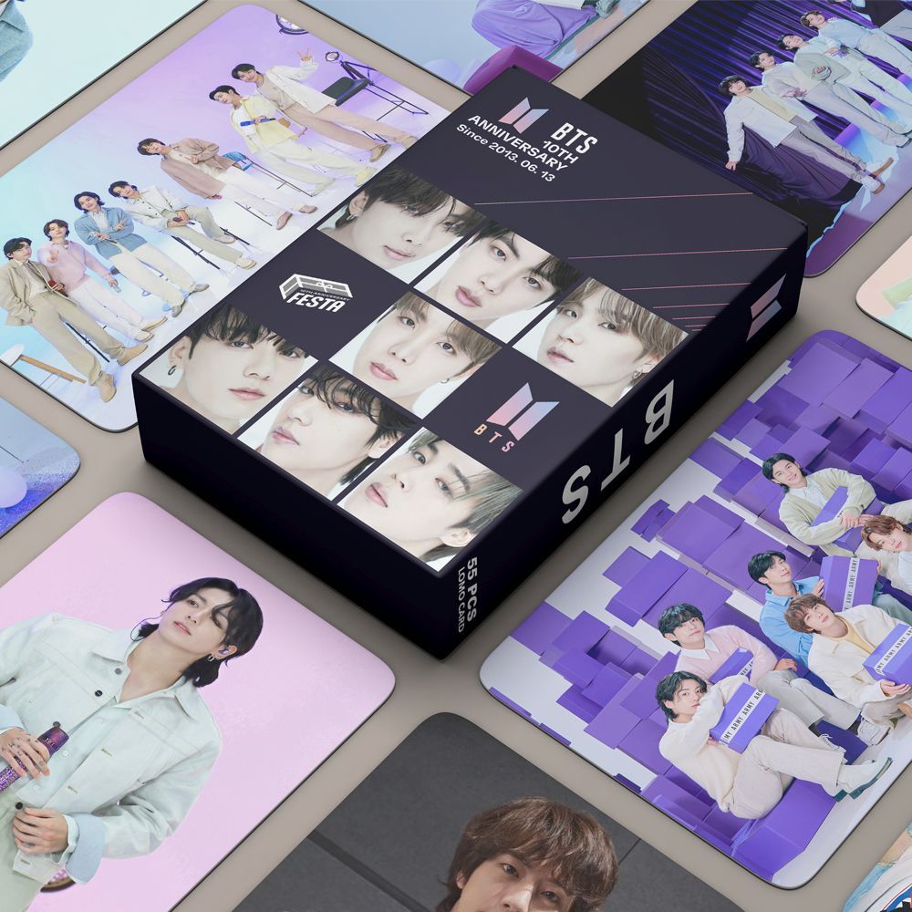 Jual Photocard BTS 55 PCS Photocard Hologram BTS Foto Card
