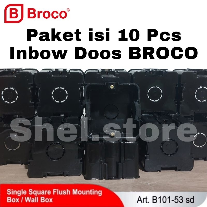 Jual (Paket isi 10 Pcs) BROCO INBOW DOOS | BROCO IB DOOS | BROCO IB DUS ...