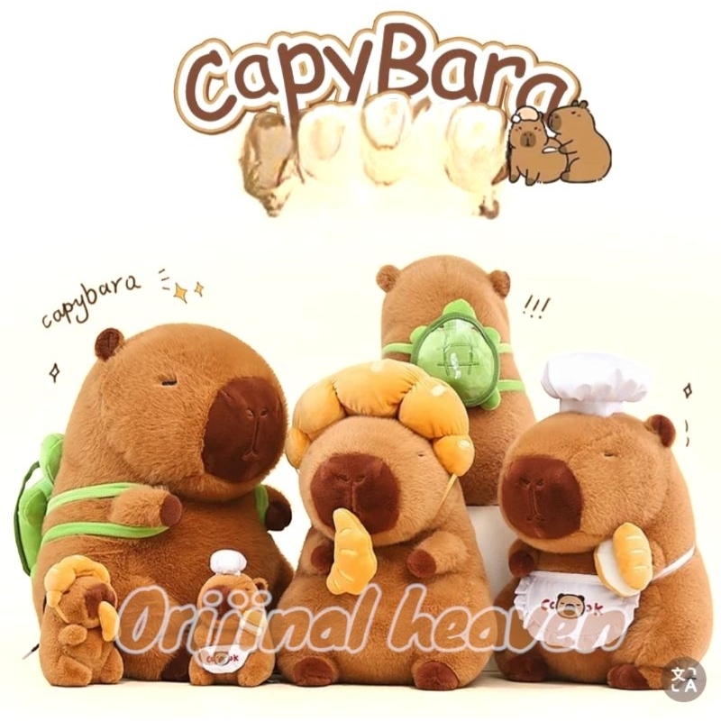 Jual Boneka capybara mainan mewah jumbo lembut lucu 35cm | Shopee Indonesia