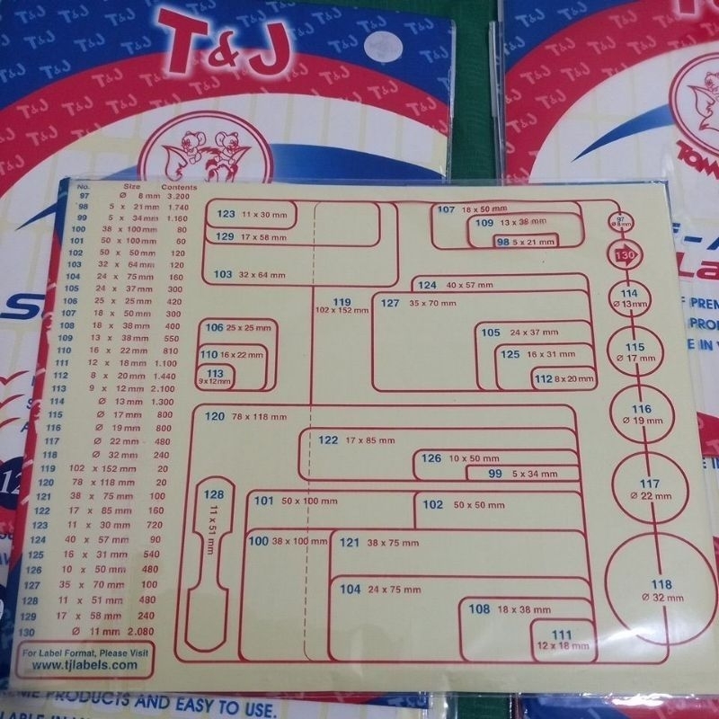 Jual Label Stiker T&j Tom And Jerry dan Semua Ukuran | Shopee Indonesia