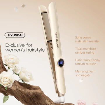 Hyundai Keriting Hair 32mm Curler Pengeriting Rambut Otomatis HSB1 Catokan Keriting Otomatis
