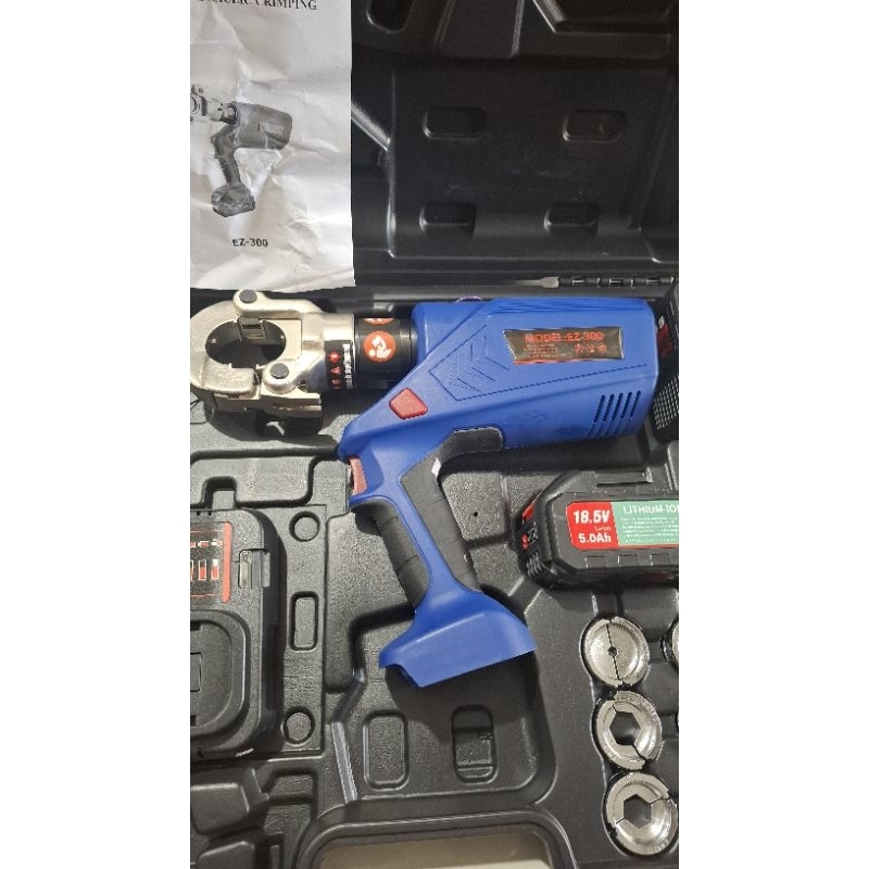 Jual tang skun hidrolik press pln portable cordless hydraulic crimping ...