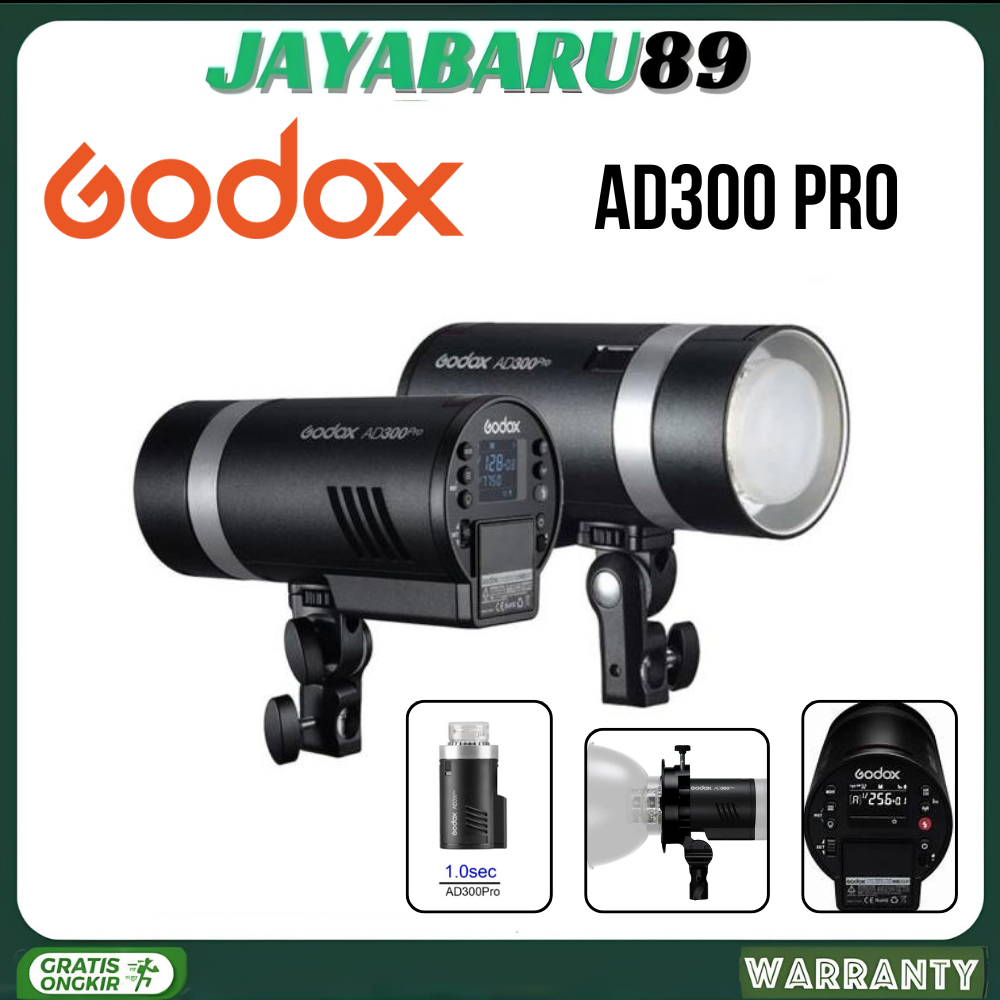 Jual SPEEDLITE GODOX AD300 PRO & GODOX AD300 PRO II PORTABLE POCKET ...