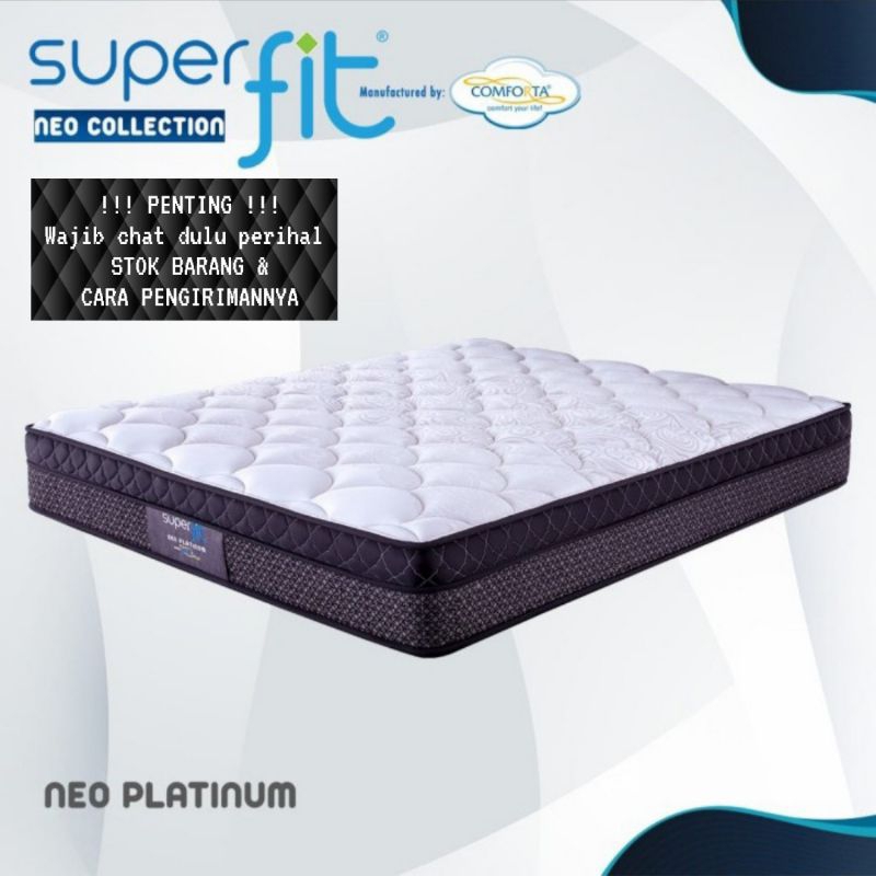 Jual Springbed Comforta Superfit Neo Platinum ( Matras / Kasur Saja ...