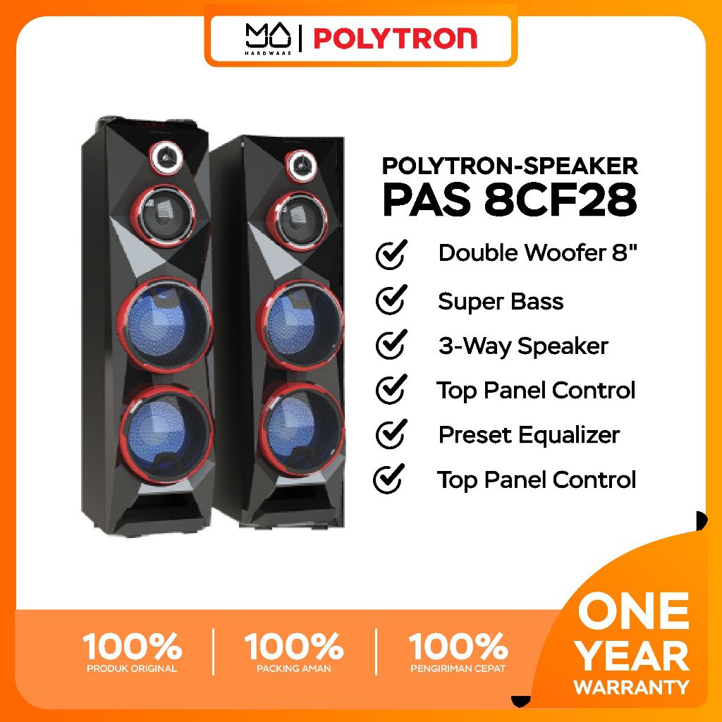 Jual POLYTRON Active Speaker PAS 8CF28 - Garansi Resmi | Shopee Indonesia